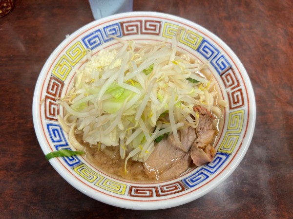 「ミニらーめん(野菜少なめ.ニンニク少し)  700円」@ラーメン二郎 めじろ台店の写真