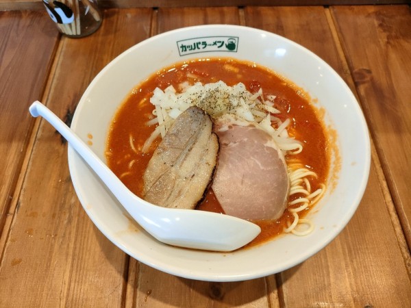 「トマトラーメン」@カッパラーメンセンターの写真