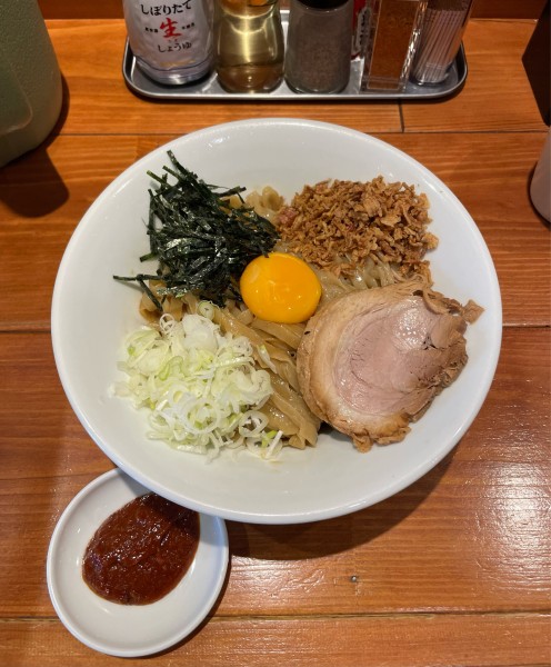 「油そば（冷）」@麺屋 真心の写真