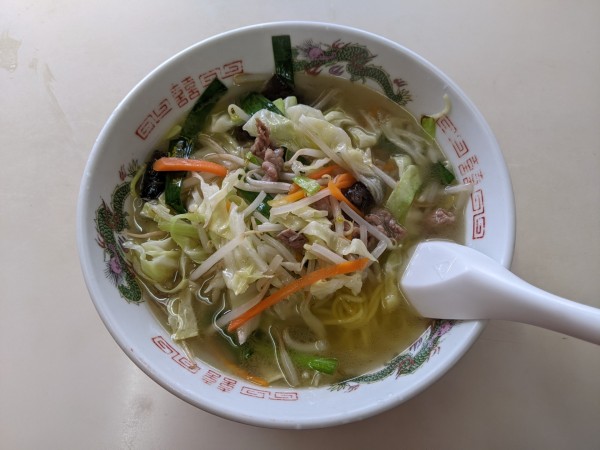 「タンメン：650円」@中華料理千成亭の写真