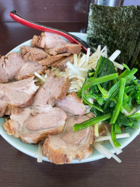 「ネギチャーシューメン」@ラーメンショップ 二ツ橋店の写真