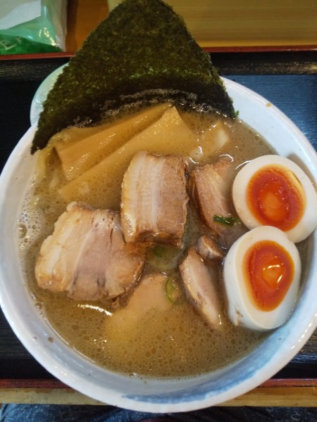 「焼豚そば（味玉付き）」@中華そば 華丸の写真