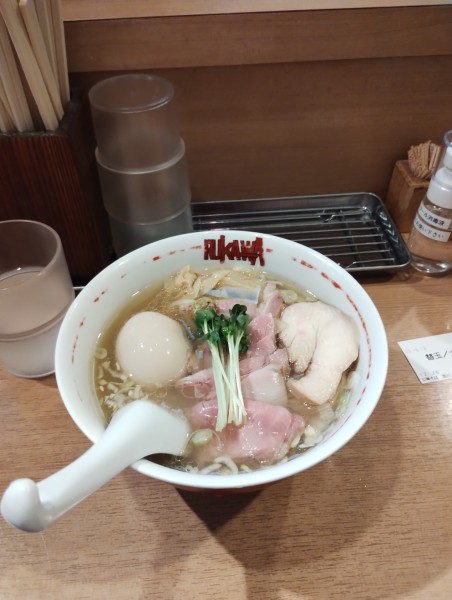 「特 牛貝清湯 塩中華そば 1150円」@中華そば 流川の写真