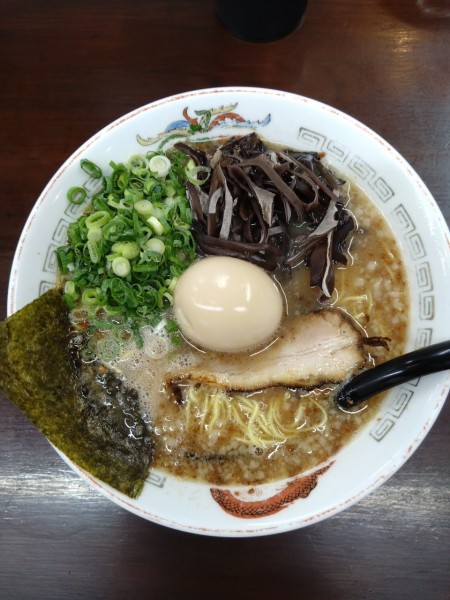 「味玉とんこつらぁめん」@南木商店の写真