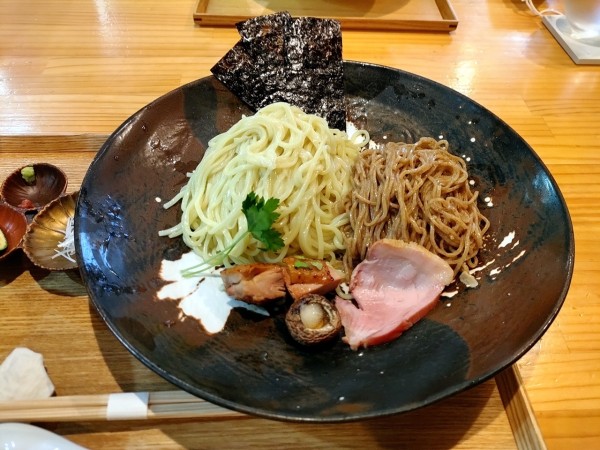 「塩つけ麺」@飯田商店 湯河原本店の写真