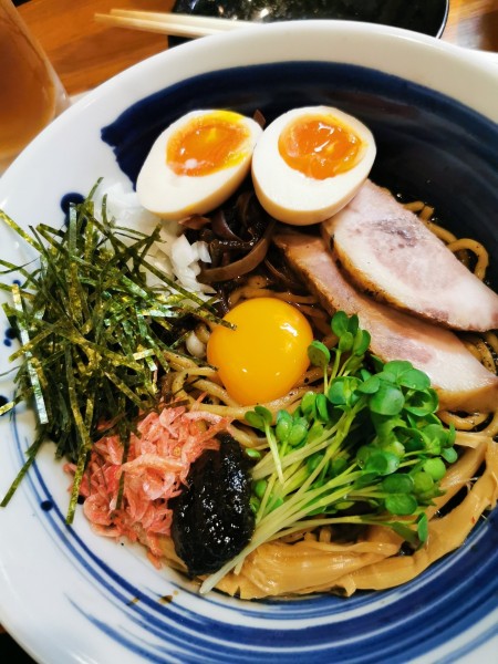 「9周年黒まぜそば」@麺屋 鶏口の写真