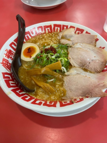 「闘魂らーめん」@御麺 麦 一等兵 津駅前店の写真