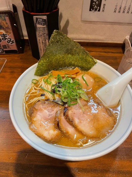 「紫ラーメン」@中華そば むらさき山の写真