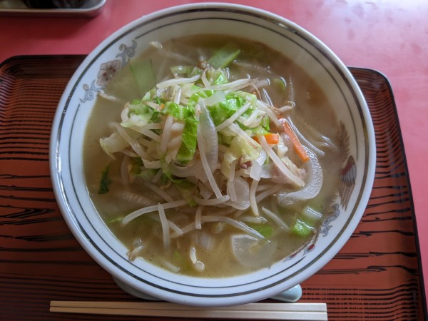 「タンメン：600円」@第一楼の写真