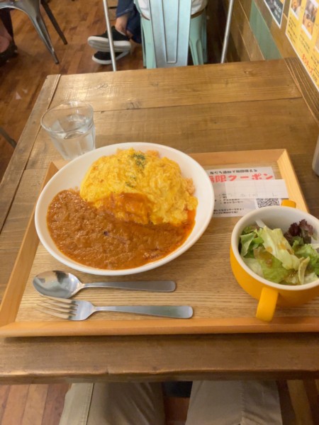 「オムライスカレー　Lサイズ　968円」@リトルヤミーの写真