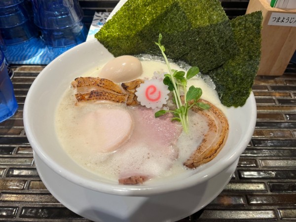 「特製貝だし鶏白湯らーめん（汐）」@noodles kitchen GUNNERS 新丸子店の写真