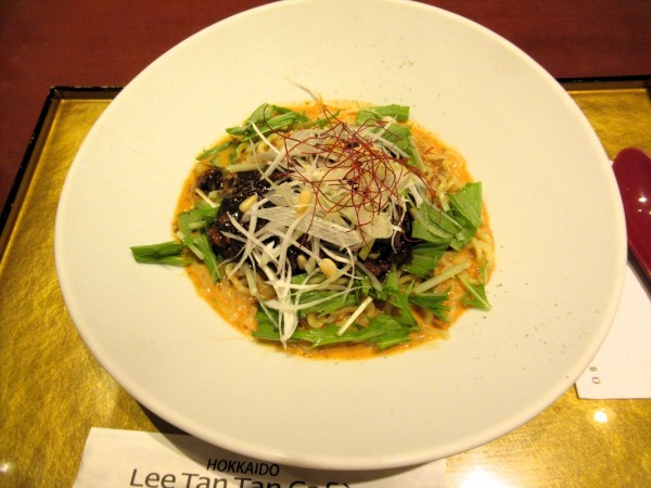 「冷やし担担麺（1,280円）」@Lee Tan Tan Cafe アトレヴィ三鷹店の写真