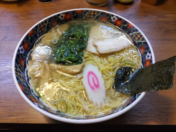 「塩そば・大盛」@函館らーめん 船見坂の写真