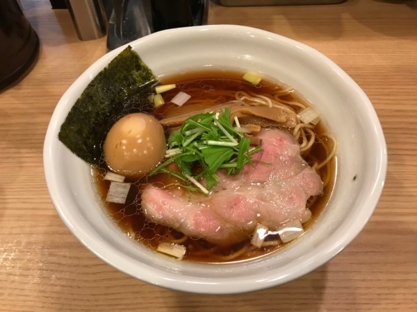 「味玉鷄だし醤油ラーメン(880円)」@RAMEN 火影 produced by 麺処 ほん田の写真