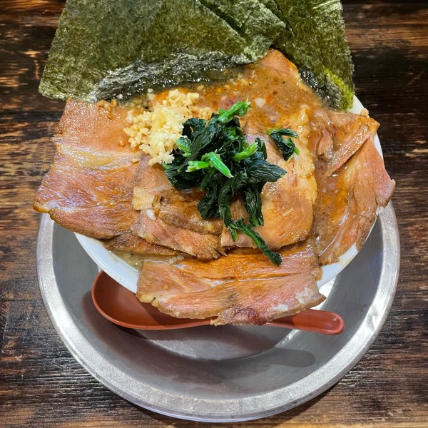 「ラうどん　肉増し」@ラーメン ヤスオの写真