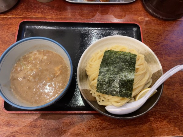 「濃厚煮干しつけ麺」@麺屋 甍の写真