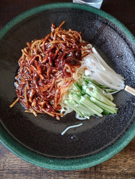 「ジャージャー麺」@喜久屋食堂の写真