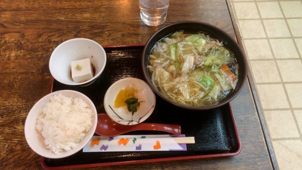 「ちゃんぽんセット1000」@和風らーめん みやまの写真