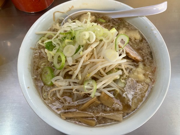 「モヤシラーメン(麺硬) 1100円」@ホープ軒 千駄ヶ谷本店の写真