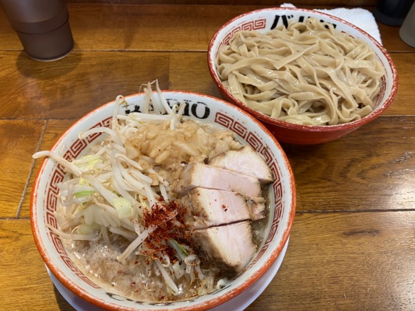 「大つけ麺」@らーめんバリ男 大門店の写真