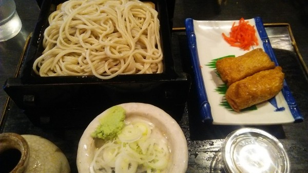 「いなりセット 750円」@そば処 稲廼家の写真