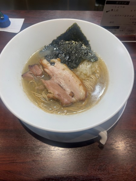 「煮干そば　しお」@NAKAGAWA わずの写真