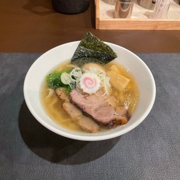 「塩ら〜麺+味玉」@手打ち 蓮の写真