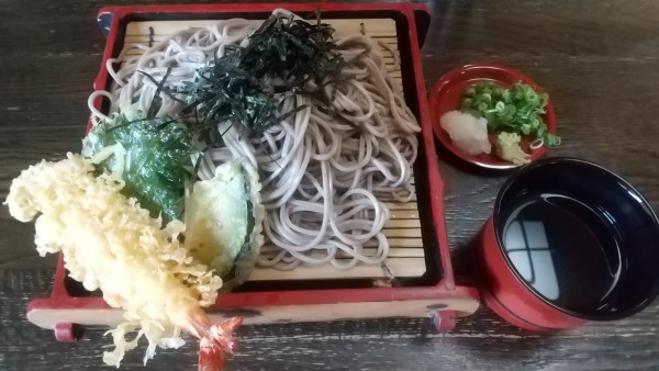 「天ざる850円」@更科の写真