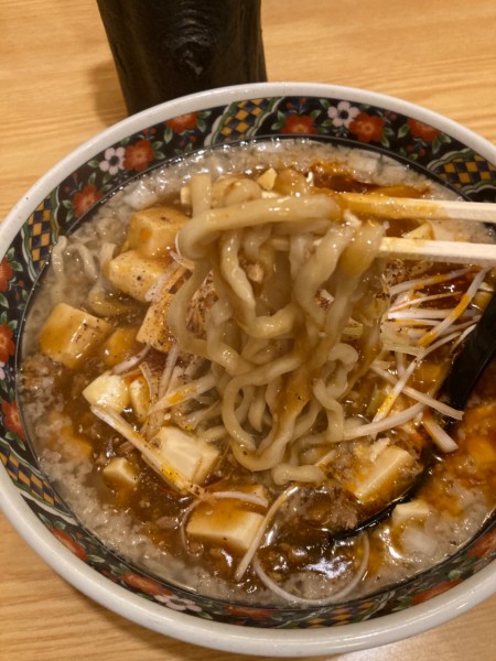「背脂マーボー麺」@麺や 忍の写真