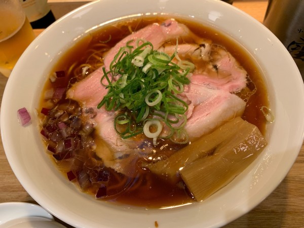 「生姜中華そば」@中華そば 雷杏の写真
