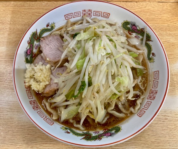 「小ラーメン(ニンニクヤサイ)790円」@ラーメン二郎 環七新新代田店の写真