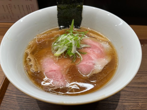 「熟麹もろみ醤油らぁ麺」@日本橋 らぁ麺 めだか堂の写真