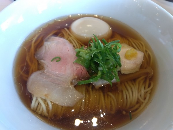 「味玉中華そば(1050円)」@麺道 麒麟児の写真