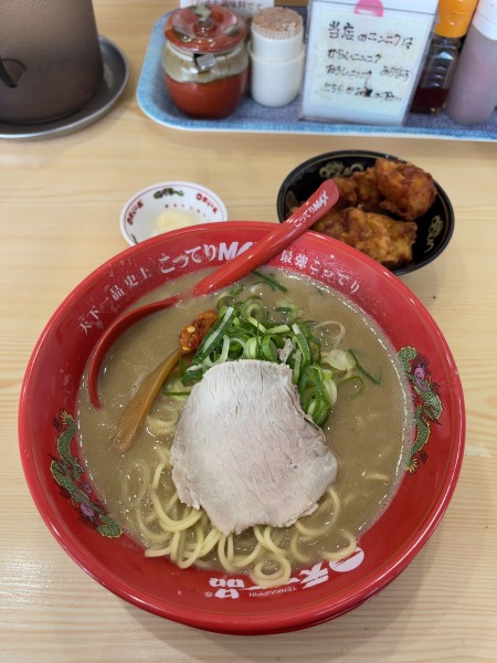 「こってりMAX（1190円）」@天下一品 松原三宅店の写真