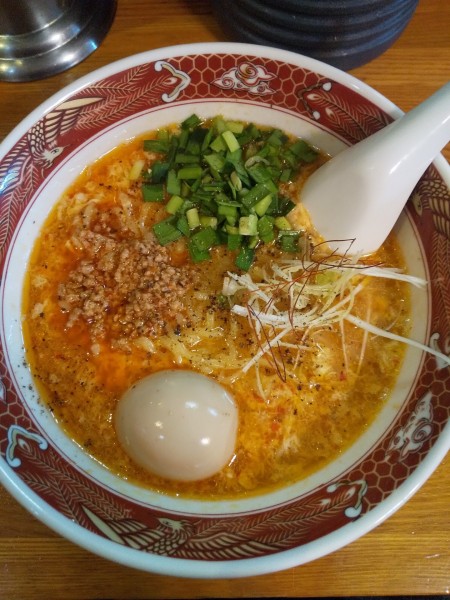 「台湾くもたま麺（味玉付き）」@らーめん臺大の写真
