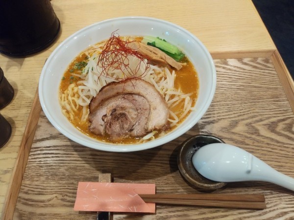 「えび味噌ラーメン　大盛り　1000+150円」@麺処 隆の写真