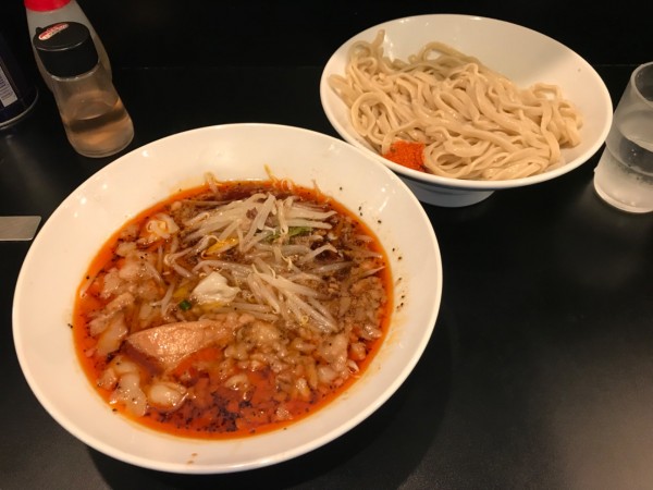 「ミニつけ麺 豚1枚 950円」@豚風。の写真