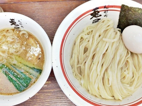 「つけめん（並）＋味付玉子」@人形町 兎屋の写真
