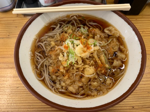 「たぬきそば 340円」@永當蕎麦の写真