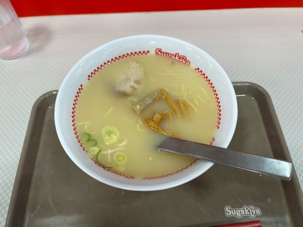 「ラーメン390円」@スガキヤ 桑名アピタ店の写真