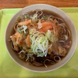 かき揚げ天そば（関東）