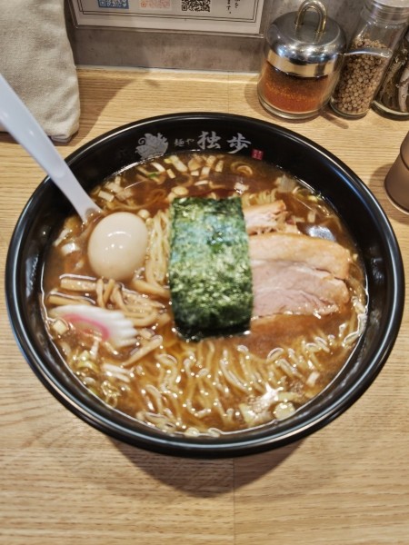 「特製魚介中華そば(1,150円)」@麺や独歩 昭島本店の写真