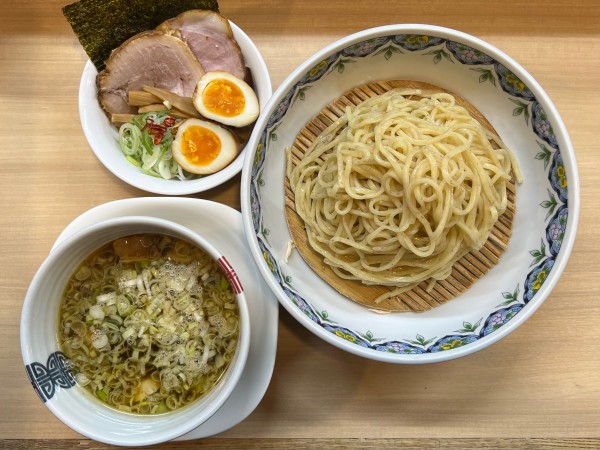 「豚鴨つけそば」@中華そば 多賀野の写真