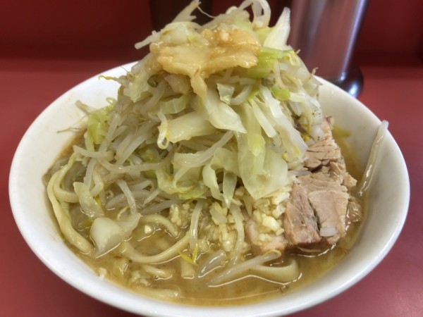 「少なめ（豚１枚）」@ラーメン二郎 ひばりヶ丘駅前店の写真