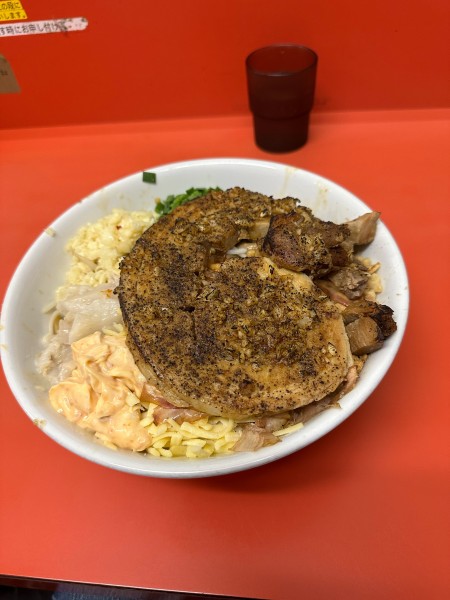 「まぜそば大」@らー麺 ぶたのジョーの写真