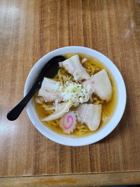 「極太手打ちチャーシュー麺」@食堂なまえの写真