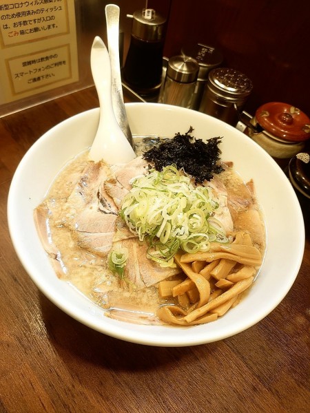 「肉そば」@拉麺 梅太郎の写真