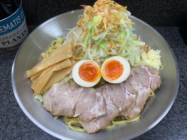 「汁なしらーめん(限定のりしお)」@らーめん 汁なし 兄貴んちの写真