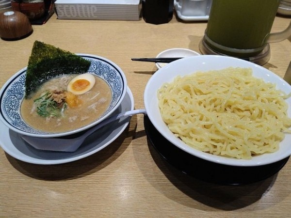 「肉そばつけ麺」@丸源ラーメン 京都南インター店の写真