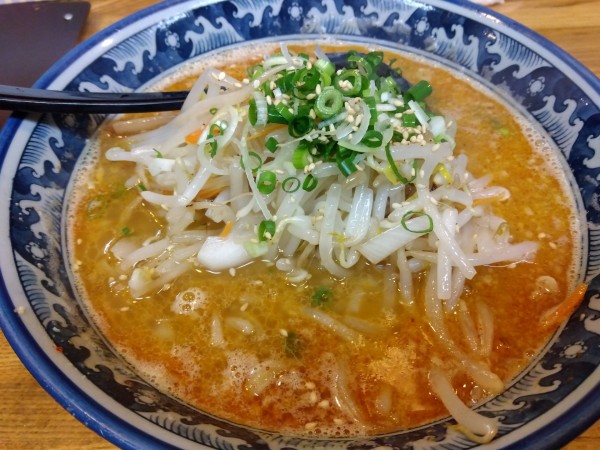 「石臼辛味噌(870円)」@らぁめん みそ家の写真